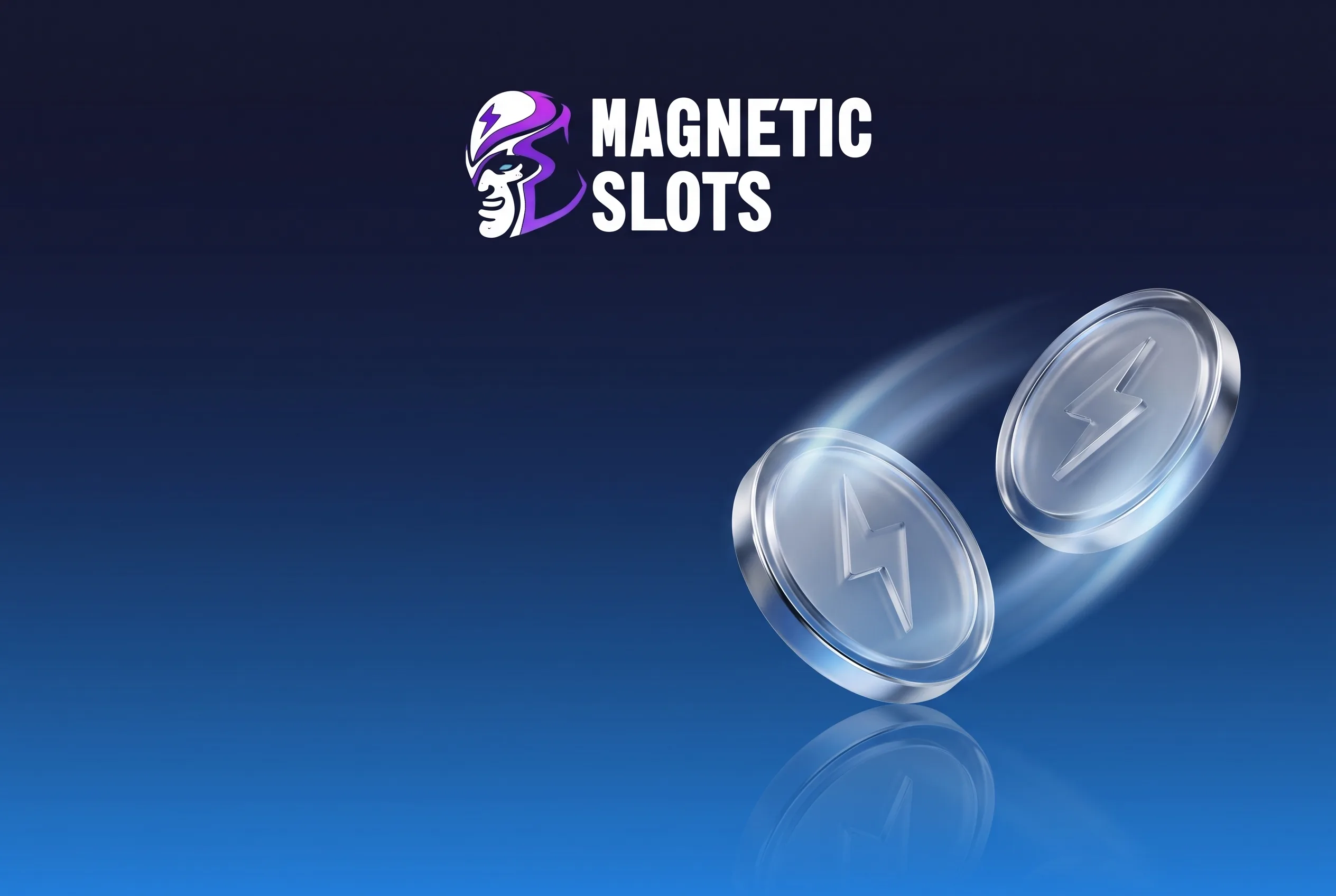 Monete in vetro per depositi e prelievi Magnetic Slots